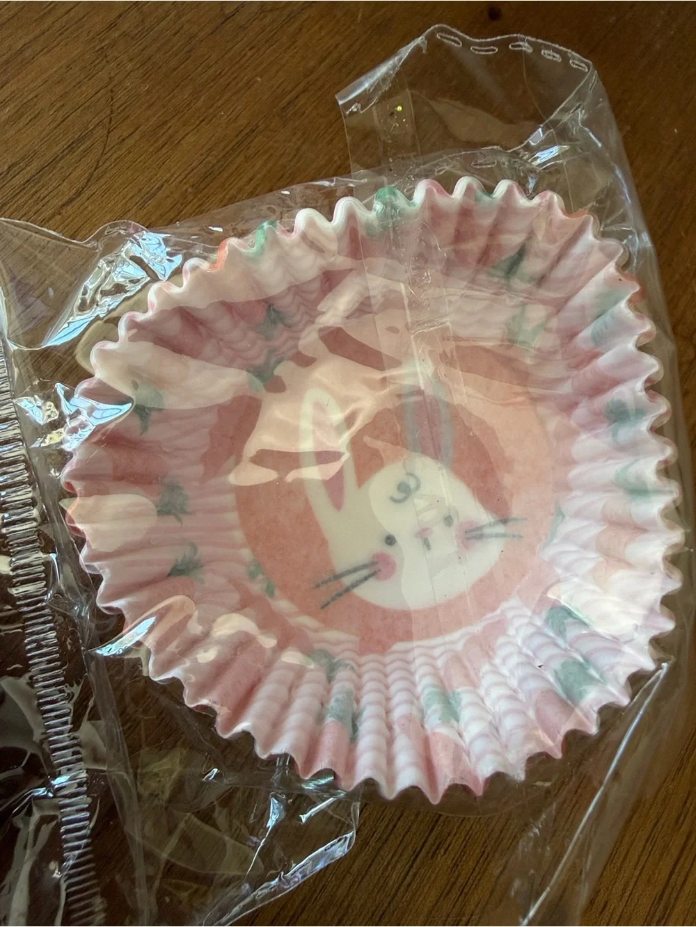 Hobby Lobby Orange Bunny Cupcake Kit with Carrot Picks